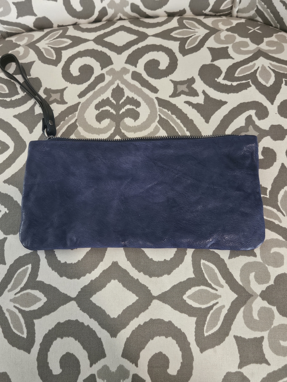 Rough & Tumble Rodeo Blue Wristlet Clutch
